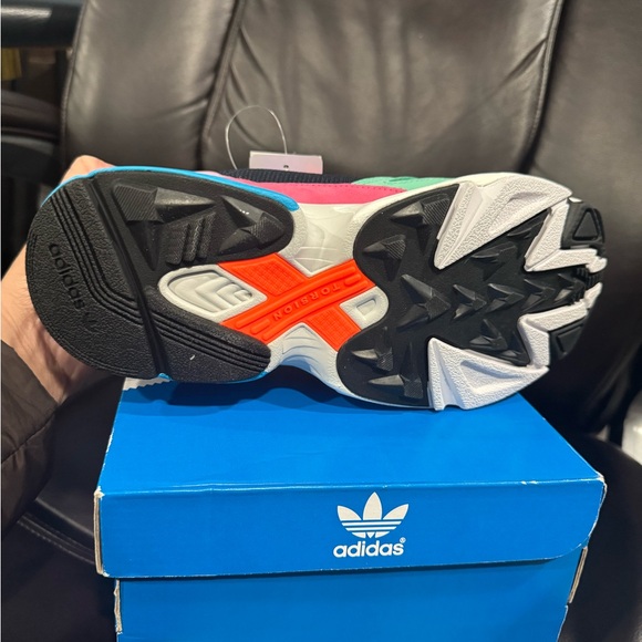 Adidas Falcon Multicolor Women 6.5 - Picture 3 of 5